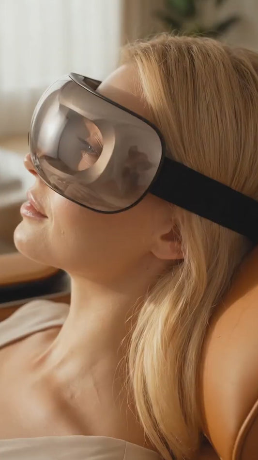 LuxRitual | Smart Airbag Eye Massager with Heat Therapy & Vision Window